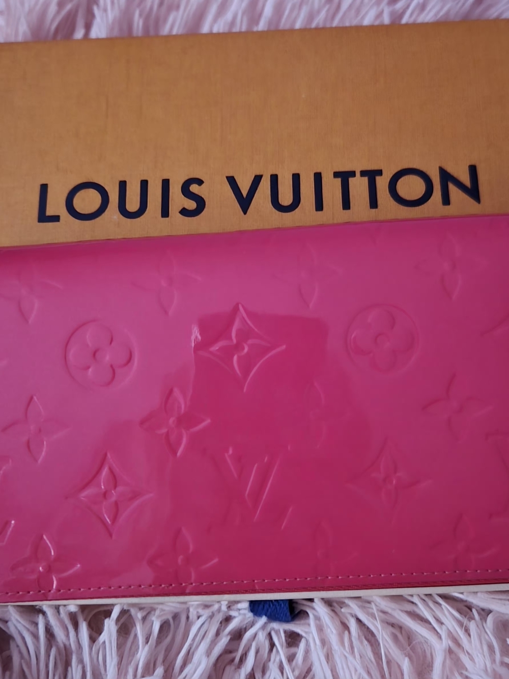 Louis Vuitton Pink Vernes Zippy Monogram Long Wallet *Brand New*